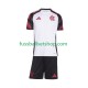 Günstige Fußball Trikotsatz CR Flamengo Kinder Auswärtstrikot 2025-2026 Kurzarm