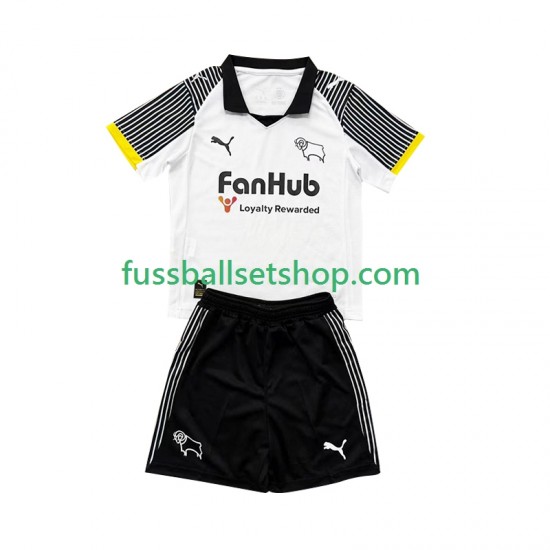 Günstige Fußball Trikotsatz Derby County Kinder Heimtrikot 2025-2026 Kurzarm