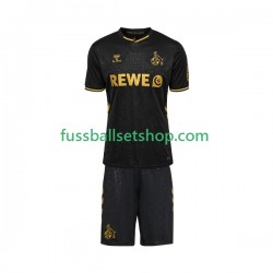 Günstige Fußball Trikotsatz FC Köln Kinder Ausweichtrikot 2025-2026 Kurzarm