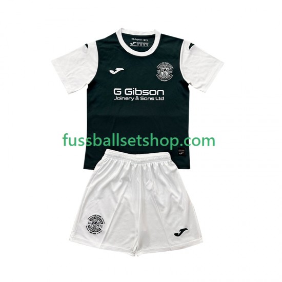 Günstige Fußball Trikotsatz Hibernian Kinder Heimtrikot 2025-2026 Kurzarm