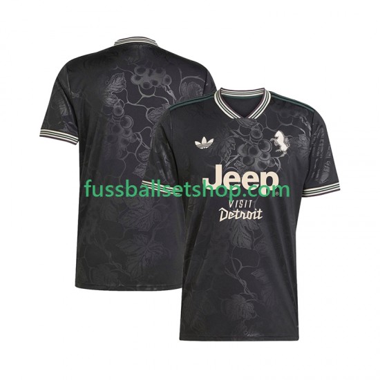 Günstige Fußball Trikotsatz Juventus Turin Herren Ausweichtrikot 2025-2026 Kurzarm