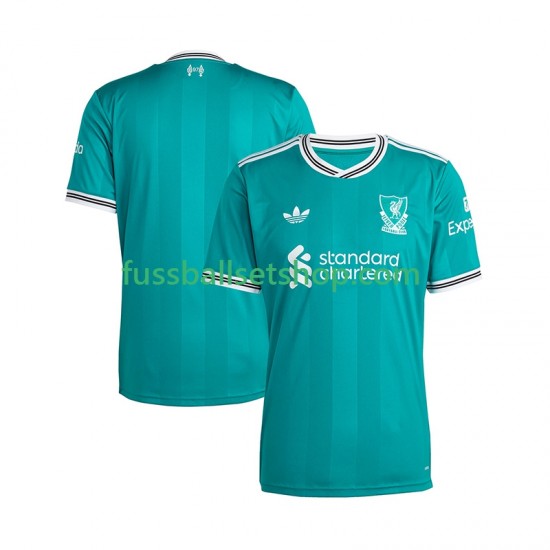 Günstige Fußball Trikotsatz Liverpool Herren Ausweichtrikot 2025-2026 Kurzarm