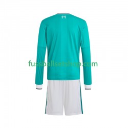 Günstige Fußball Trikotsatz Liverpool Kinder Ausweichtrikot 2025-2026 Langarm