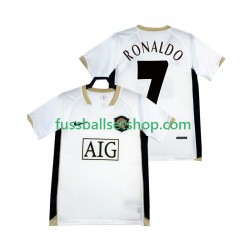 Günstige Fußball Trikotsatz Manchester United RONALDO 7 -2007 Retro Herren Auswärtstrikot 2006 Kurzarm