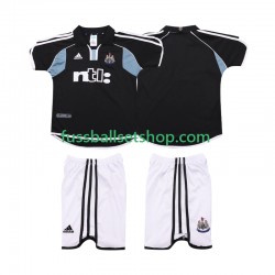 Günstige Fußball Trikotsatz Newcastle United 2000 2001 Retro Kinder Auswärtstrikot Kurzarm