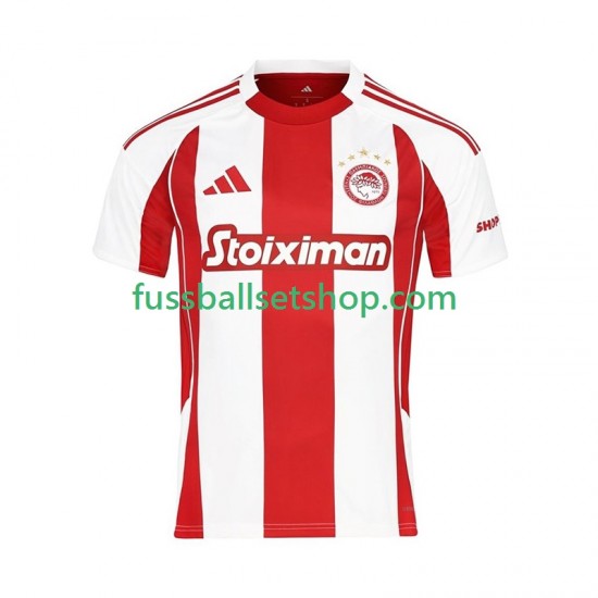 Günstige Fußball Trikotsatz Olympiacos Herren Heimtrikot 2025-2026 Kurzarm