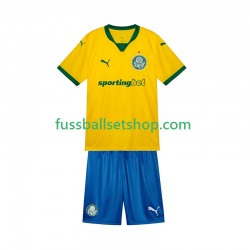 Günstige Fußball Trikotsatz Palmeiras Kinder Ausweichtrikot 2025-2026 Kurzarm