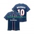 Günstige Fußball Trikotsatz Paris Saint-Germain IBRAHIMOVIC 10 2012 2013 Retro Herren Heimtrikot Kurzarm