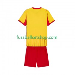Günstige Fußball Trikotsatz RC Lens Kinder Heimtrikot 2025-2026 Kurzarm
