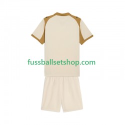 Günstige Fußball Trikotsatz RC Lens Kinder Ausweichtrikot 2025-2026 Kurzarm