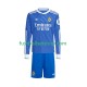 Günstige Fußball Trikotsatz Real Madrid Kinder Ausweichtrikot 2025-2026 Langarm