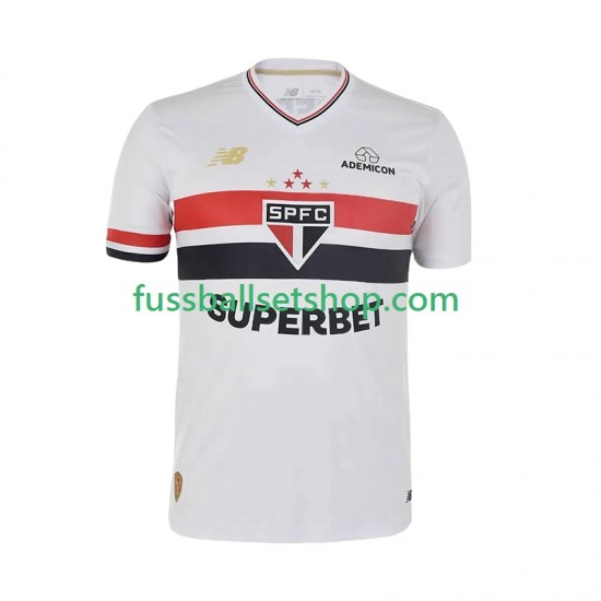 Günstige Fußball Trikotsatz Sao Paulo Herren Heimtrikot 2025-2026 Kurzarm