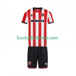 Günstige Fußball Trikotsatz Sheffield United Kinder Heimtrikot 2025-2026 Kurzarm