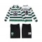 Günstige Fußball Trikotsatz Sporting CP Cristiano Ronaldo 28 2001 2003 Retro Kinder Heimtrikot Langarm
