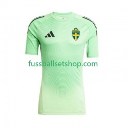 Günstige Fußball Trikotsatz Schweden Torwart Herren Heimtrikot 2025-2026 Kurzarm