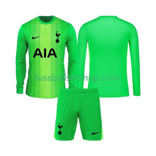 Günstige Fußball Trikotsatz Tottenham Hotspur Torwart Kinder Heimtrikot 2025-2026 Langarm