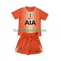 Günstige Fußball Trikotsatz Tottenham Hotspur Torwart Kinder Ausweichtrikot 2025-2026 Kurzarm