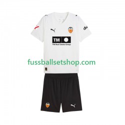 Günstige Fußball Trikotsatz Valencia CF Kinder Heimtrikot 2025-2026 Kurzarm