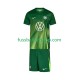 Günstige Fußball Trikotsatz VfL Wolfsburg Kinder Heimtrikot 2025-2026 Kurzarm