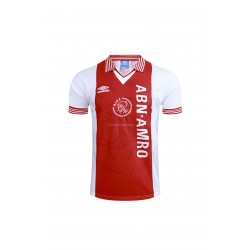Günstige Fußball Trikotsatz AFC Ajax Retro Heimtrikot 1994-1995 Kurzarm