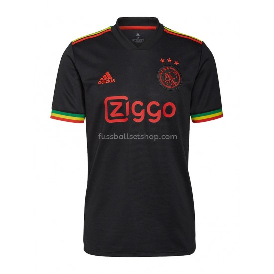 Günstige Fußball Trikotsatz AFC Ajax Ausweichtrikot 2021-2022 Kurzarm