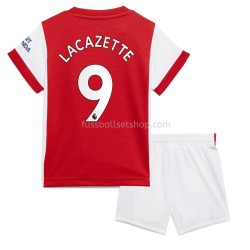 Günstige Fußball Trikotsatz Arsenal Alexandre Lacazette 9 Kinder Heimtrikot 2021-2022 Kurzarm