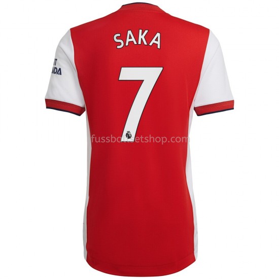 Günstige Fußball Trikotsatz Arsenal Bukayo Saka 7 Heimtrikot 2021-2022 Kurzarm