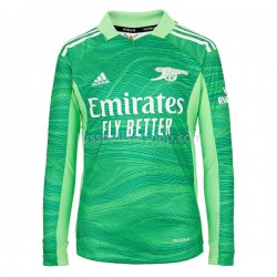 Günstige Fußball Trikotsatz Arsenal Torwart Heimtrikot 2021-2022 Langarm