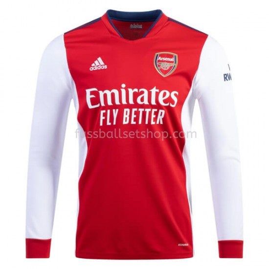 Günstige Fußball Trikotsatz Arsenal Heimtrikot 2021-2022 Langarm