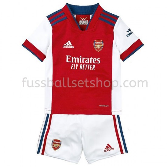 Günstige Fußball Trikotsatz Arsenal Kinder Heimtrikot 2021-2022 Kurzarm