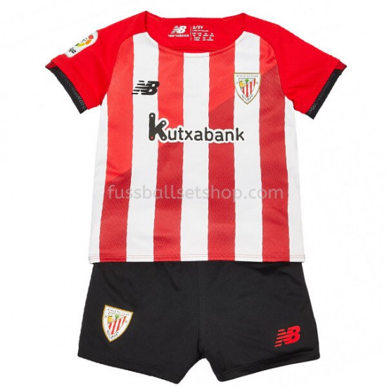 Günstige Fußball Trikotsatz Athletic Bilbao Kinder Heimtrikot 2021-2022 Kurzarm