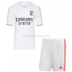 Günstige Fußball Trikotsatz Benfica Kinder Auswärtstrikot 2021-2022 Kurzarm