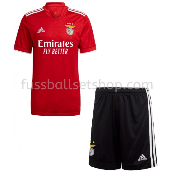 Günstige Fußball Trikotsatz Benfica Kinder Heimtrikot 2021-2022 Kurzarm