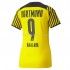 Günstige Fußball Trikotsatz BVB Borussia Dortmund Erling Haaland 9 Frauen Heimtrikot 2021-2022 Kurzarm