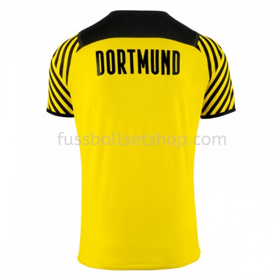 Günstige Fußball Trikotsatz BVB Borussia Dortmund Heimtrikot 2021-2022 Kurzarm