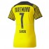 Günstige Fußball Trikotsatz BVB Borussia Dortmund Jadon Sancho 7 Frauen Heimtrikot 2021-2022 Kurzarm
