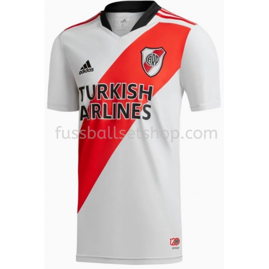 Günstige Fußball Trikotsatz CA River Plate Heimtrikot 2021-2022 Kurzarm