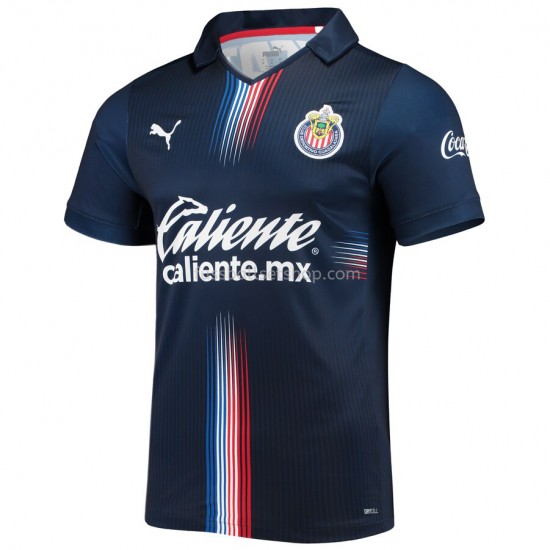 Günstige Fußball Trikotsatz Deportivo Guadalajara Ausweichtrikot 2021-2022 Kurzarm