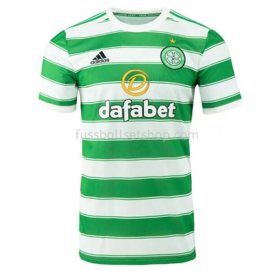 Günstige Fußball Trikotsatz Celtic Heimtrikot 2021-2022 Kurzarm