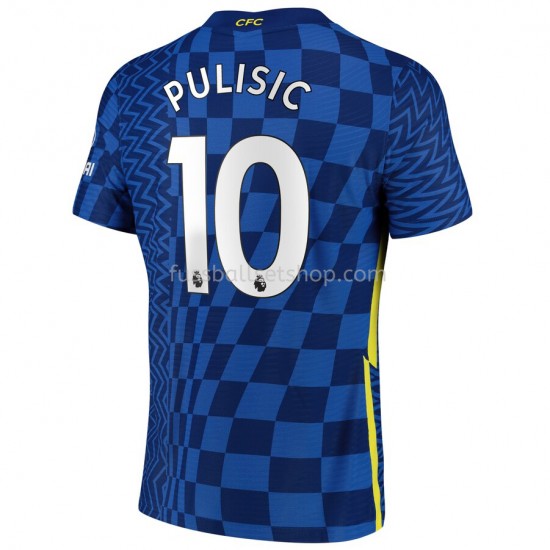Günstige Fußball Trikotsatz Chelsea Christian Pulisic 10 Heimtrikot 2021-2022 Kurzarm