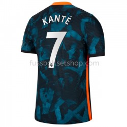 Günstige Fußball Trikotsatz Chelsea Kante 7 Ausweichtrikot 2021-2022 Kurzarm