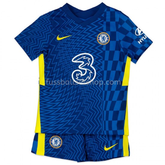 Günstige Fußball Trikotsatz Chelsea Kinder Heimtrikot 2021-2022 Kurzarm