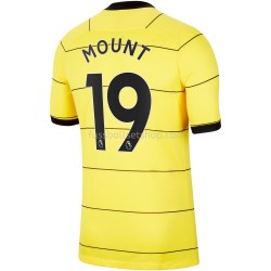 Günstige Fußball Trikotsatz Chelsea Mason Mount 19 Auswärtstrikot 2021-2022 Kurzarm