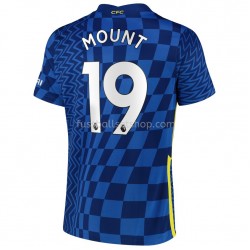 Günstige Fußball Trikotsatz Chelsea Mason Mount 19 Heimtrikot 2021-2022 Kurzarm