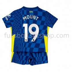 Günstige Fußball Trikotsatz Chelsea Mason Mount 19 Kinder Heimtrikot 2021-2022 Kurzarm