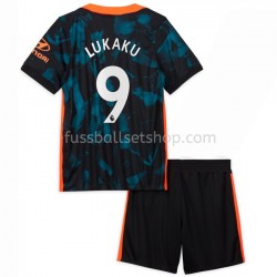 Günstige Fußball Trikotsatz Chelsea Romelu Lukaku 9 Kinder Ausweichtrikot 2021-2022 Kurzarm