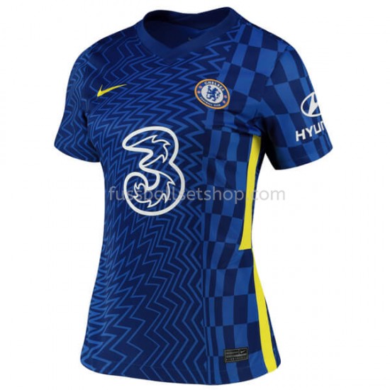 Günstige Fußball Trikotsatz Chelsea Frauen Heimtrikot 2021-2022 Kurzarm