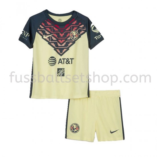 Günstige Fußball Trikotsatz Club América Kinder Heimtrikot 2021-2022 Kurzarm
