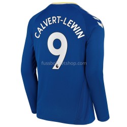 Günstige Fußball Trikotsatz Everton Dominic Calvert-Lewin 9 Heimtrikot 2021-2022 Langarm