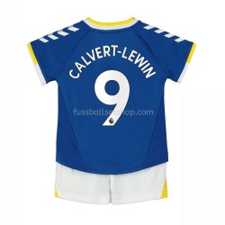 Günstige Fußball Trikotsatz Everton Dominic Calvert-Lewin 9 Kinder Heimtrikot 2021-2022 Kurzarm